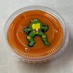 TMNT inspired play dough party favors!