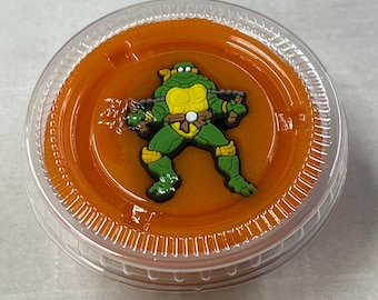 TMNT inspired play dough party favors!
