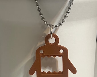 Domo Tumbler Charm/Water Bottle Charm/Small Keychain