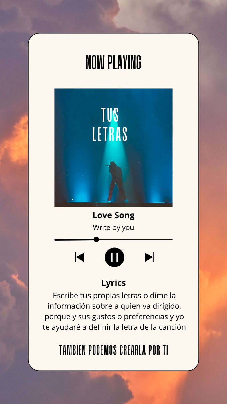 Increíbles canciones personalizadas para cumpleaños, boda, aniversario, regalo. Tu propia música en formato digital mp3 quedarás maravillado imagen 2