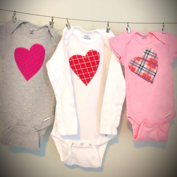 heart baby clothes