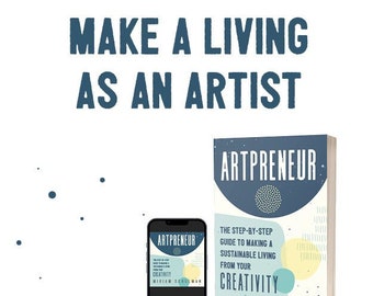 ART BUSINESS | Artpreneur | How to Make Money as an Artist | Full Color Paperback