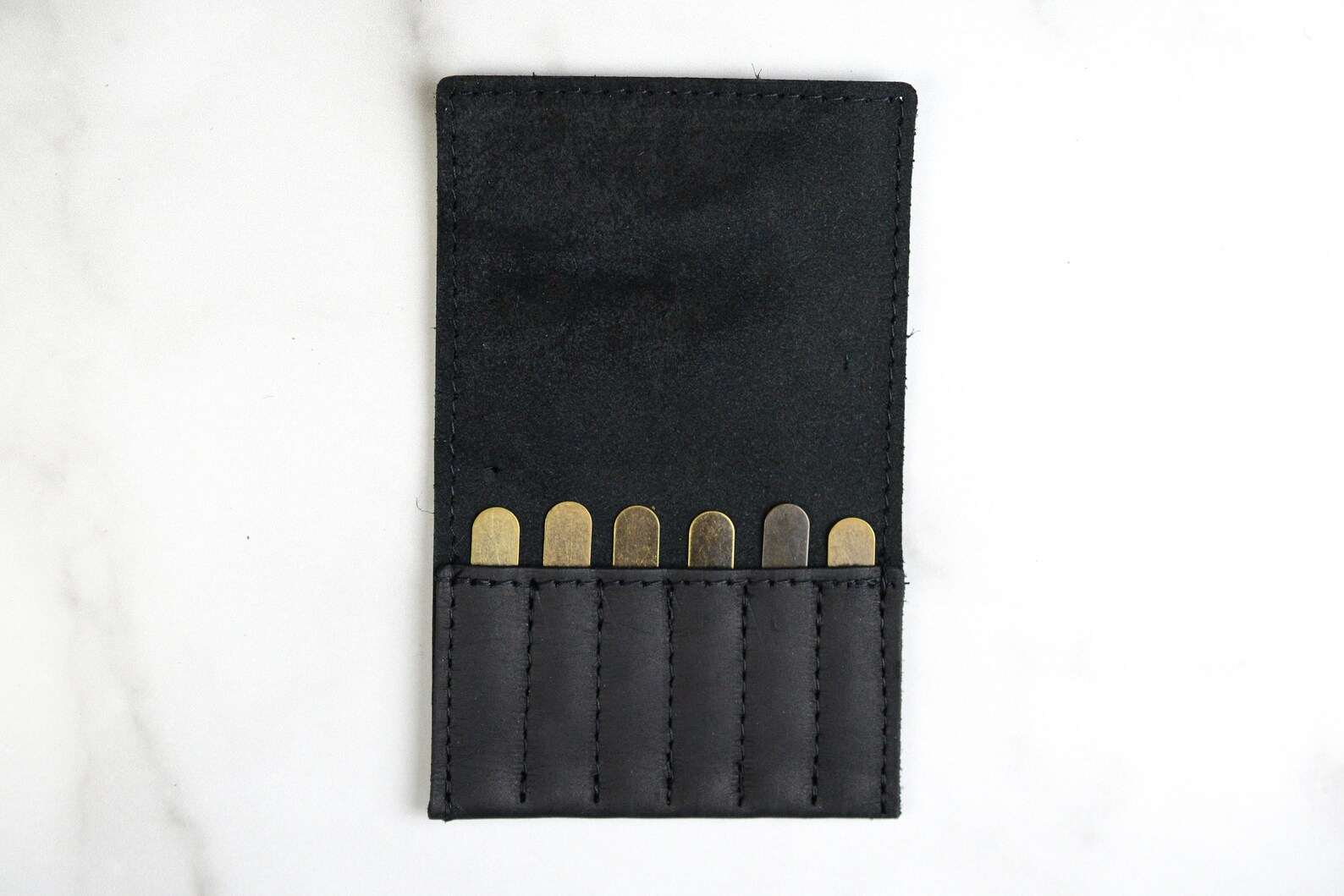 Personalized Leather Collar Stay Case Monogram Collar Stay Etsy