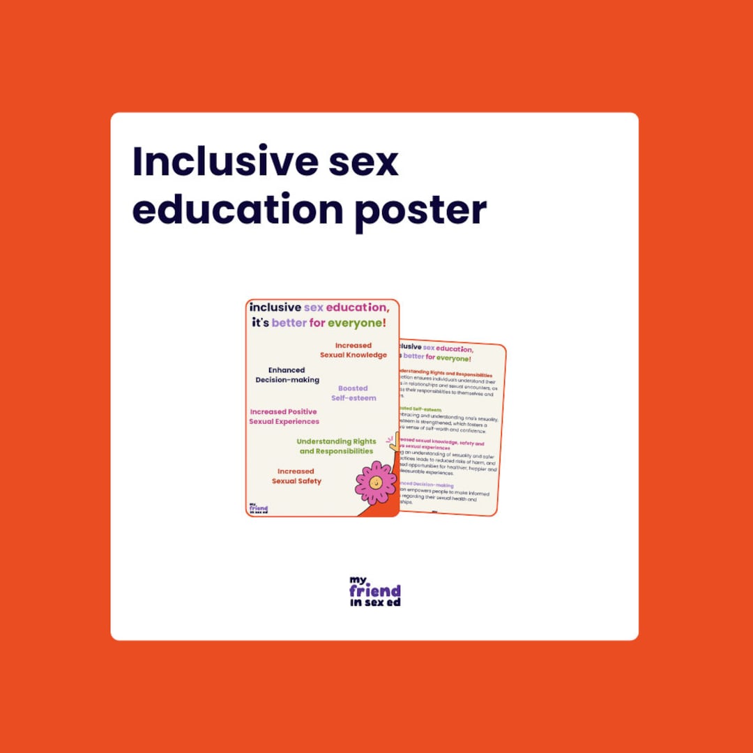 Inclusive Sex Education Poster Etsy 