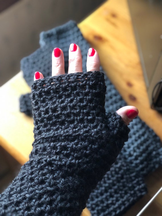 Crochet Fingerless Gloves Nz