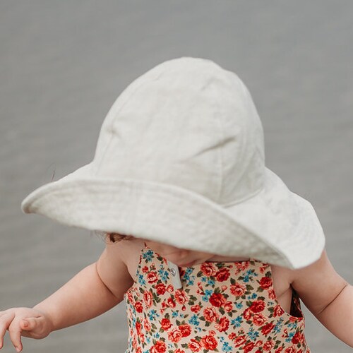 Natural Wide Brim Floppy Sun Hat for Beach Babies and Kids Etsy