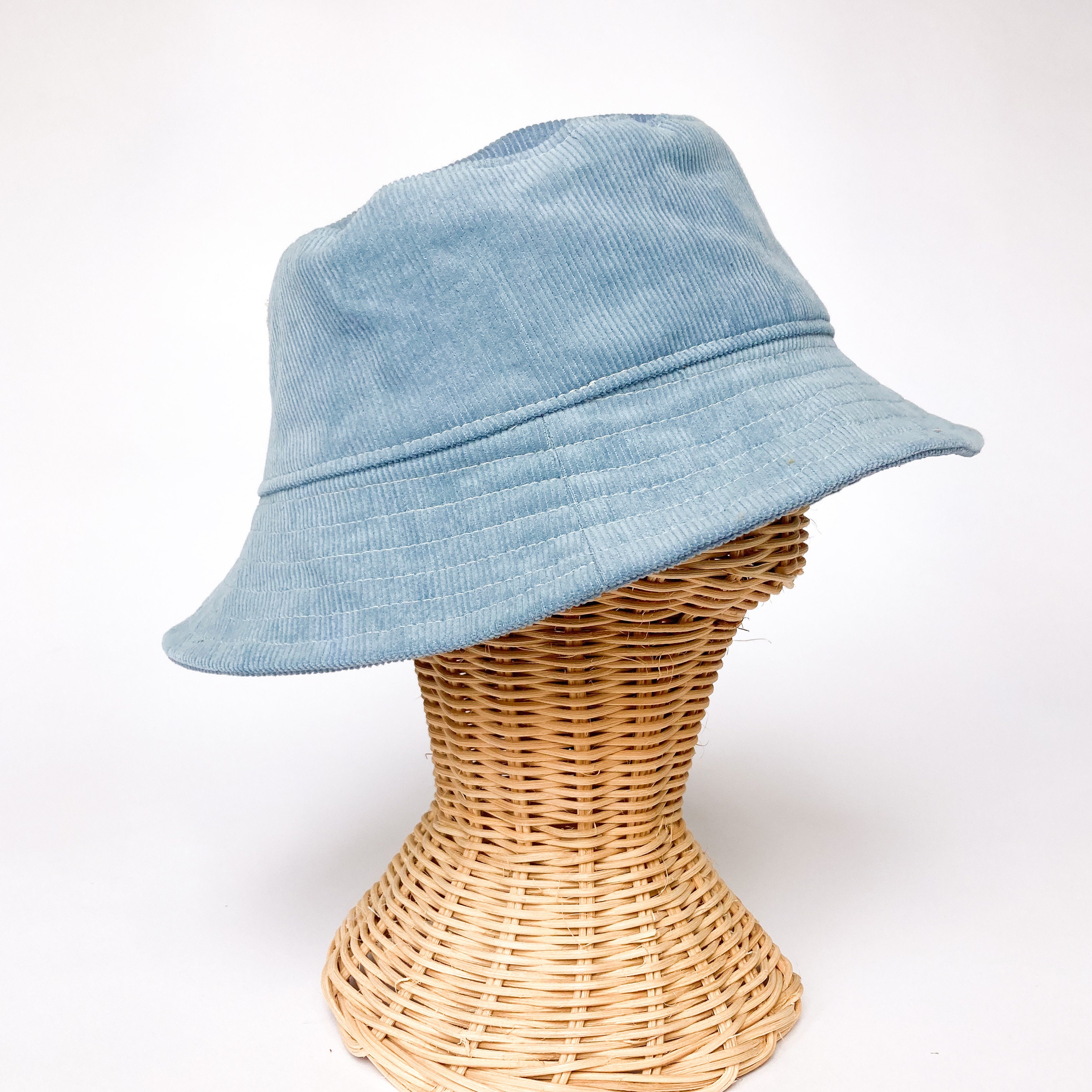Urban Outfitters Sunny Wide Brim Bucket Hat-Blue Butterfly Cute butterfly bucket hat | eBay main image 4