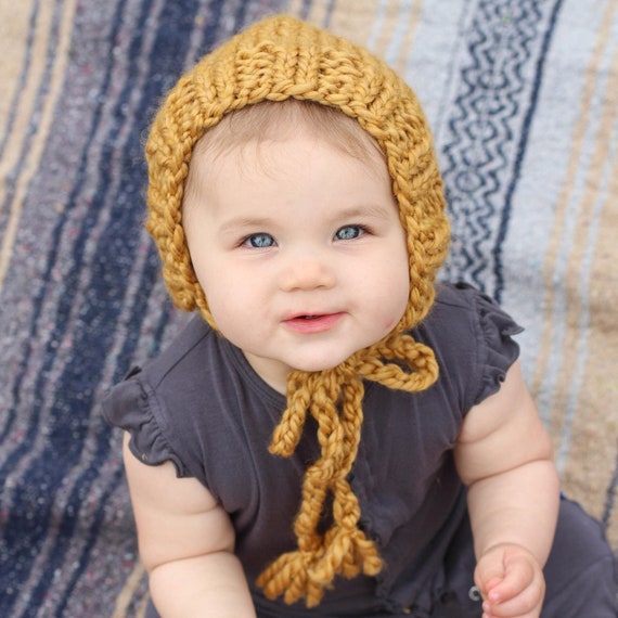 Winter Baby Bonnet Knit Infant Hat 