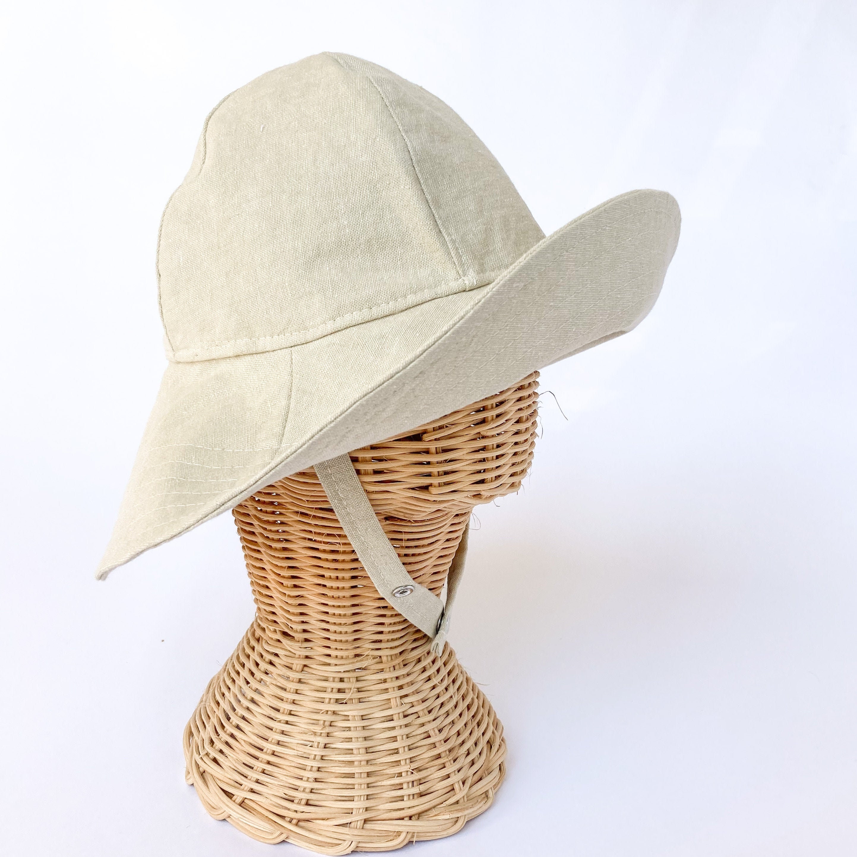 Natural Baby Hat Baby Beach Hat Toddler Summer Hat Gender Etsy