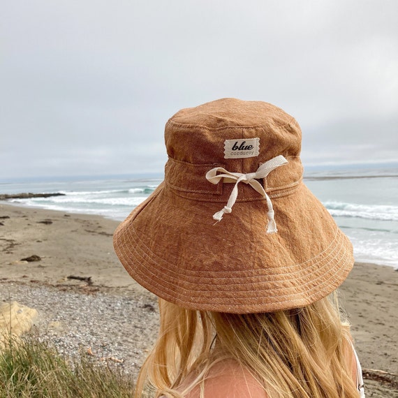 Cappello da baseball da sole, vintage, da spiaggia, con tramonto estivo, in denim sbiadito, comodo cappello - Italia