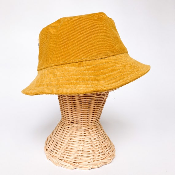 Yellow Sun Hat, Corduroy Bucket Hat, Fall Hats Women, Boho Summer Hat,  Yellow Corduroy Hat, Beach Bucket Hat, Cotton Womens Hat, Fabric Hat -   Canada