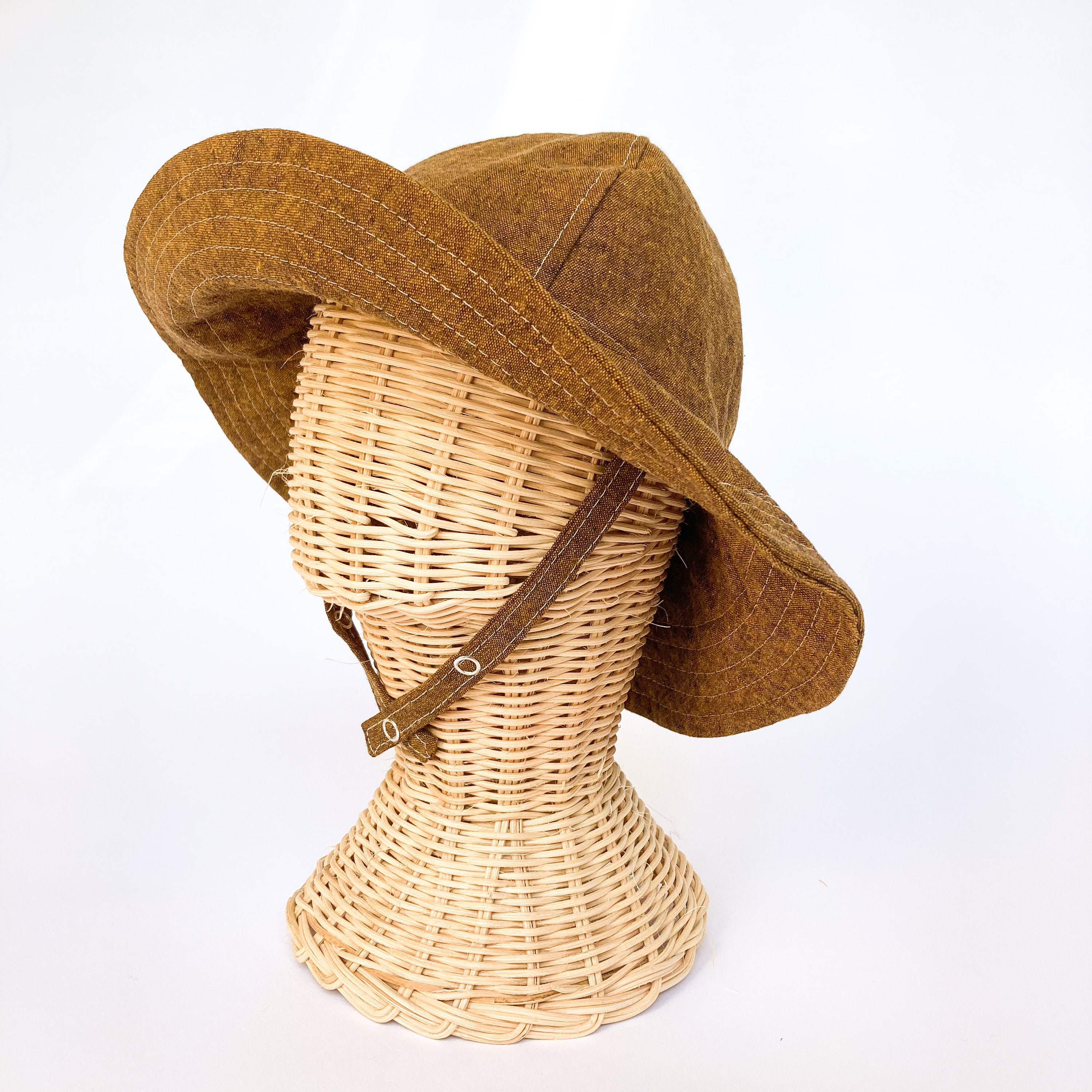Baby Sun Hat Brown Hat Kids Summer Hat 