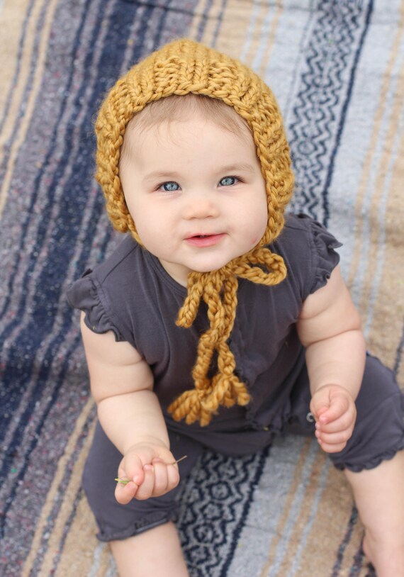 Mostaza Amarillo Chunky Punto Baby Bonnet Sexo Neutral Bebe Etsy Mostaza Amarillo Chunky Punto Baby Bonnet Sexo Neutral Bebe Etsy