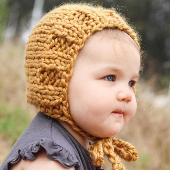 Winter Baby Bonnet Knit Infant Hat 