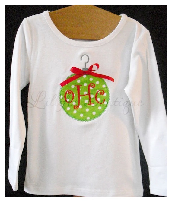 Items similar to Christmas Ornament Shirt Holiday Tshirt Tee
