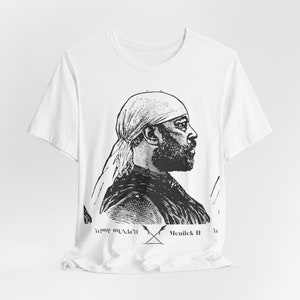 Wear the Crown: እምየ ሚኒልክ - Emperor Menelik II Artwork Jersey