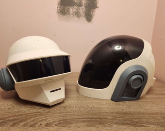 Juego de cascos DIY Daft Punk (ACABADO CRUDO)