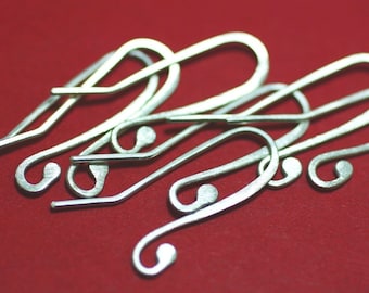 FSEW4- Fine Silver Earwires 8 pieces (4pr)