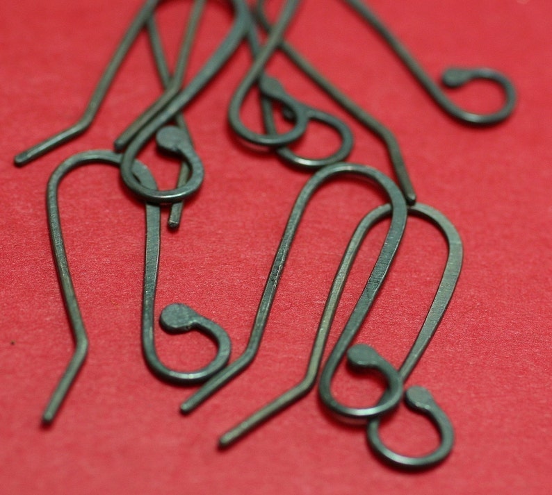 SEWO10 Oxidized Sterling Earwires 10pr image 4