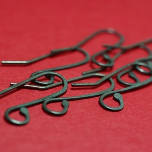 SEWO10 Oxidized Sterling Earwires 10pr image 2