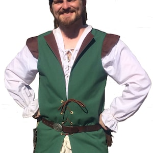 Renaissance Lapelled Jerkin- Reversible