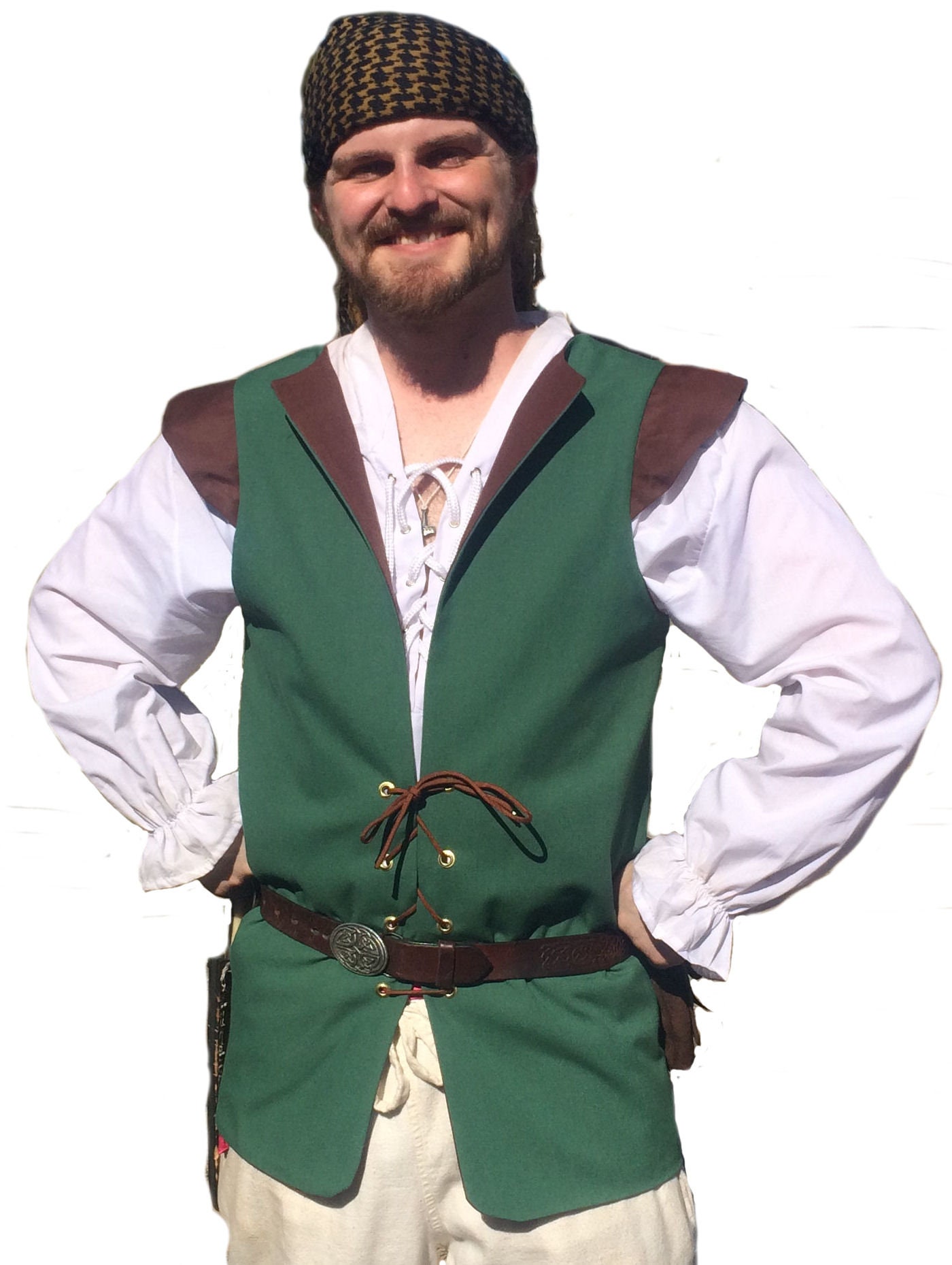 Renaissance Lapelled Jerkin- Reversible