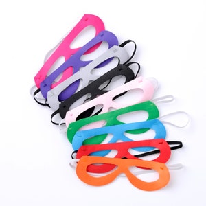 Superhero costume mask - available in multiple sizes and colors soft