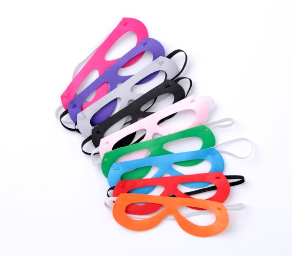 Kids superhero costume mask - available in multiple colors Il_570xn