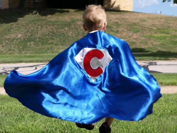 Personalized kids and adult cape - customizable capes -super hero party favor - made to order Il_570xn