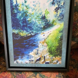 Paddler on Northwoods stream