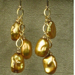 Golden Delight Earrings image 1