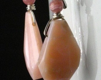 Pink Lady Cocktail Earrings