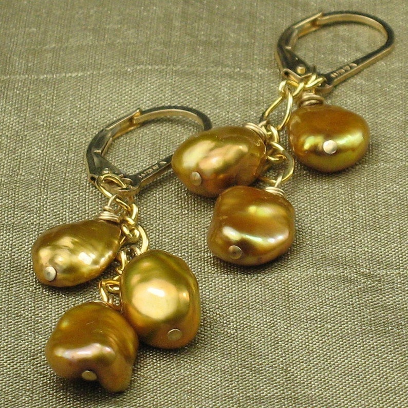 Golden Delight Earrings image 3