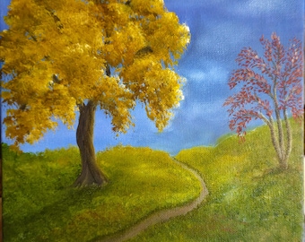Autumn Glow  Original Oil Painting