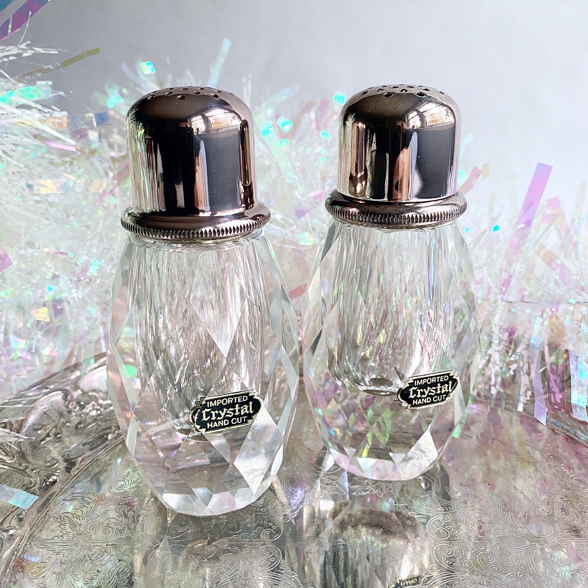 crystal pepper mill