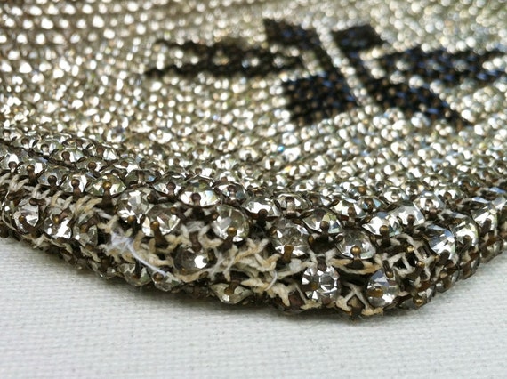 Vintage rhinestone purse hot sale