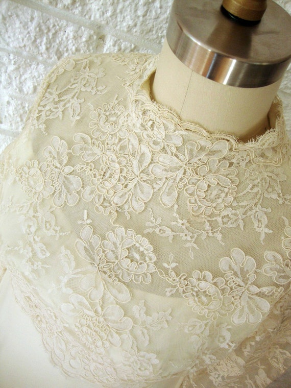 Vintage William Cahill Long Sleeve Wedding Dress, 