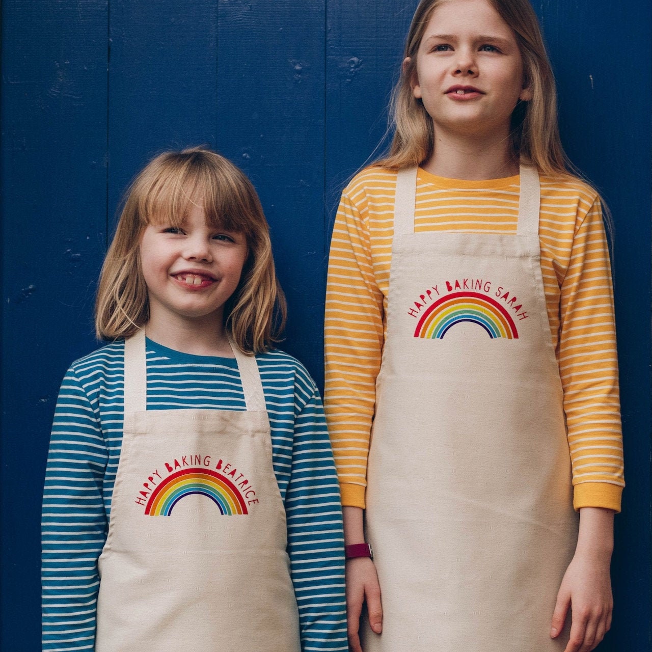 Tablier de Cuisson Personnalisé Rainbow Kids