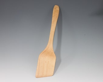 Maple angled spatula