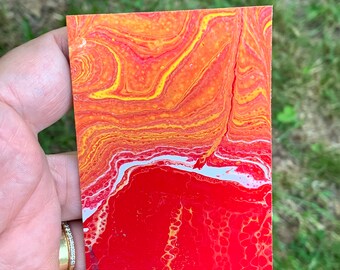 Acrylic Paint Pour ACT ACEO