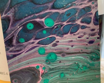 Acrylic Paint Pour ACT ACEO