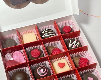 Scatola di cioccolatini in cera: cera di soia fatta a mano, regalo di San Valentino.