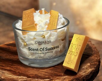 CANDLE ME. Natural soy wax candles(4 oz), gift ideas, dessert candles, home decor.
