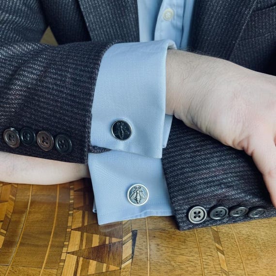 Dunhill ジャイロ カフスリンクス シルバー925 マザーオブパール Dunhill ジャイロ カフスリンクス シルバー925 マザーオブパール