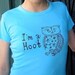 SALE Owl T-Shirt Womens S or  XL SALE