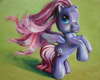 PRINTS - Set of 8 5x7 prints of paintings of Classic Toys!