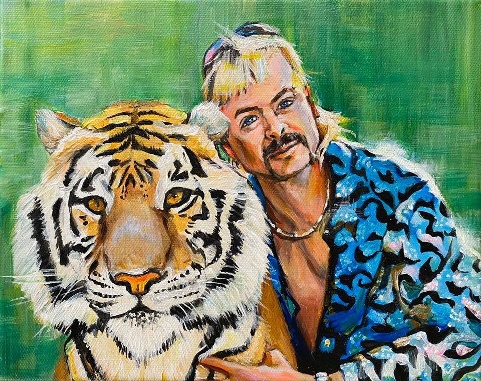 Father's Day Portrait Sale 8x10 acrylic on canvas | Etsy