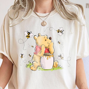 Pooh Shirt, Vintage Pooh Shirt Disney Pooh Bear Shirt Disney Trip, Minimal Winnie Pooh, Classic Pooh Shirt, Disneyland Shirt, comfort colors