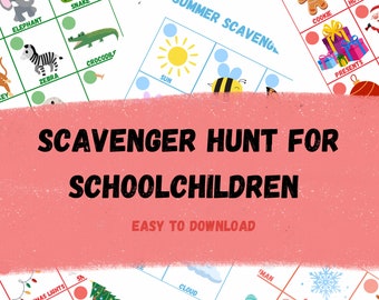 Children scavenger hunt