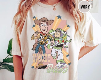 Toy Story Woody And Buzz Shirt, Disney You've Got A Friend In Me Shirt, Sheriff Woody Shirt, Buzz Lightyear Shirt, Vintage Toy Story Shirt